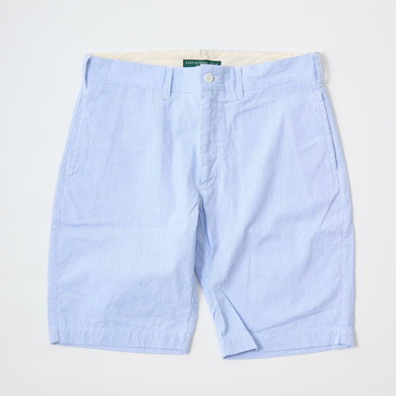 KEATON CHASE USA BERMUDA SHORT W/BUCKLE BACK HIGH COUNT CORDLANE - KCU-184