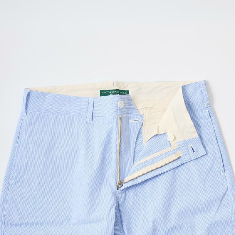 KEATON CHASE USA BERMUDA SHORT W/BUCKLE BACK HIGH COUNT CORDLANE - KCU-184