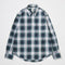 GREEN WHITE TARTAN CHECK