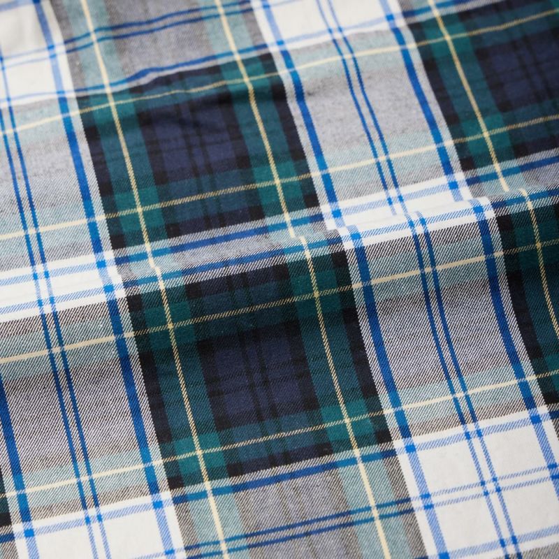 KEATON CHASE USA L/S CLASSIC FIT PULLOVER BD SHIRT TWILL CHECK - 3 COLORS