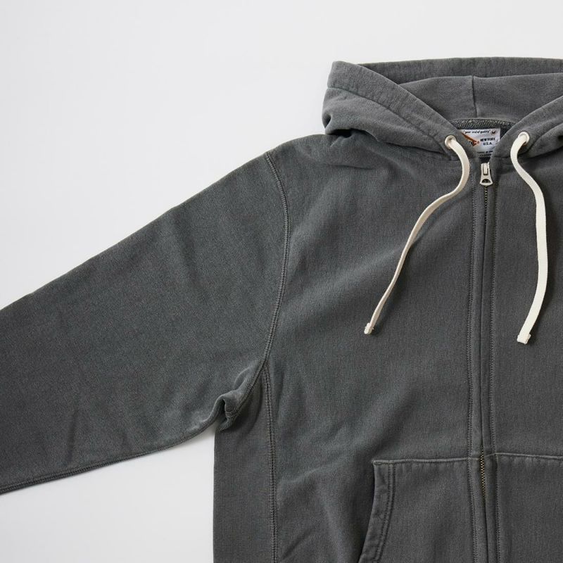 FELCO CLASSIC FIT 12oz TERRY INVERSE WEAVE FULL ZIP PARKA W/ KANGAROO POCKET - 3 COLORS