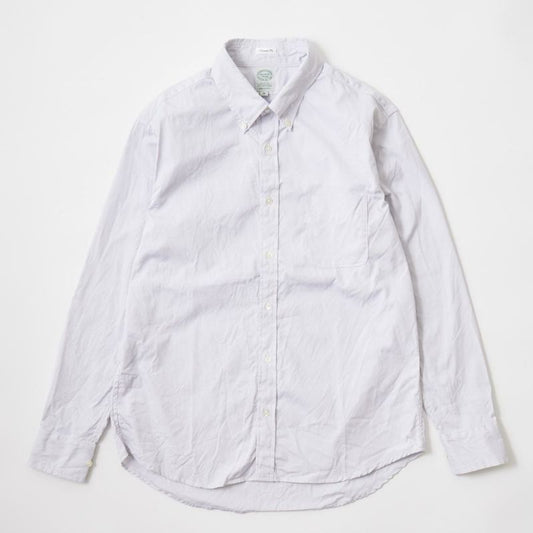 KEATON CHASE USA L/S CLASSIC FIT BD SHIRT - PINPOINT OXFORD - 4 COLORS