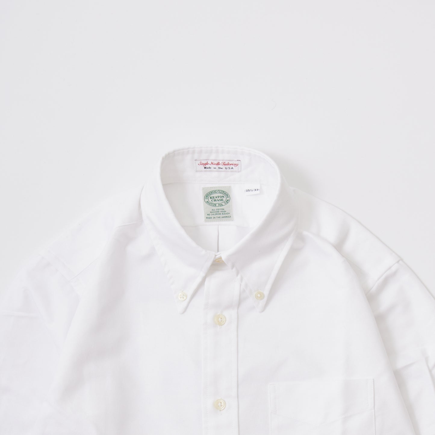 KEATON CHASE USA L/S STANDARD BD OXFORD SHIRT LIGHT LINING - 3 COLORS - KCU-196