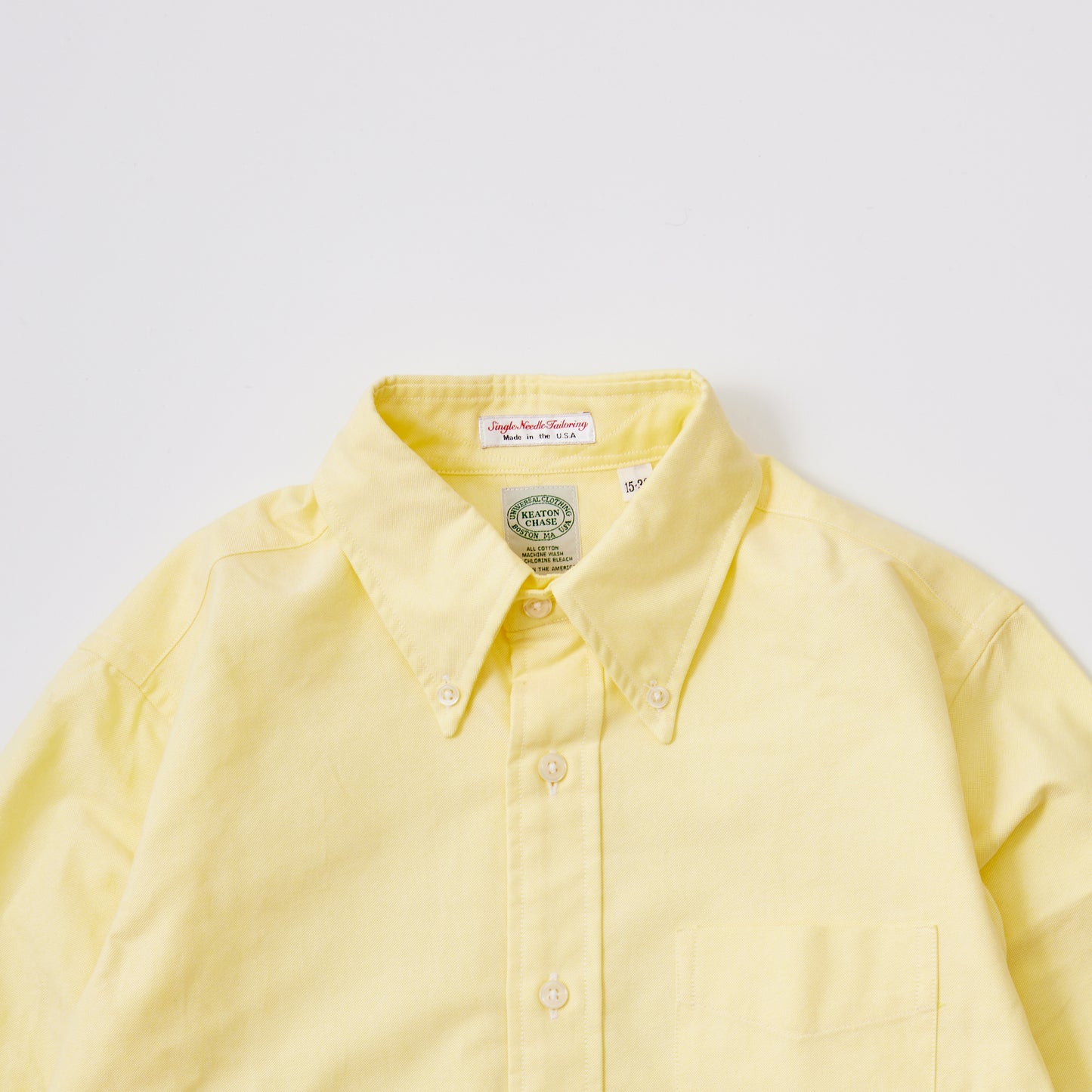 KEATON CHASE USA L/S STANDARD BD OXFORD SHIRT LIGHT LINING - 3 Colors - KCU-196