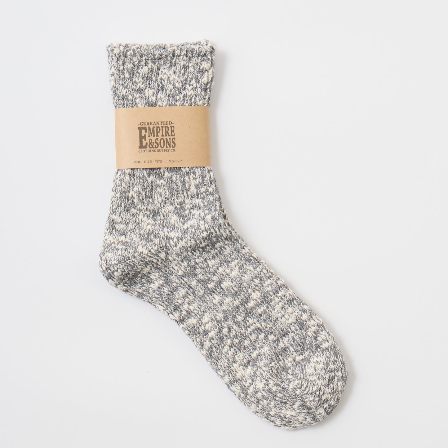 EMPIRE&SONS SLUB NEP TWISTER SOCKS - 3 COLORS