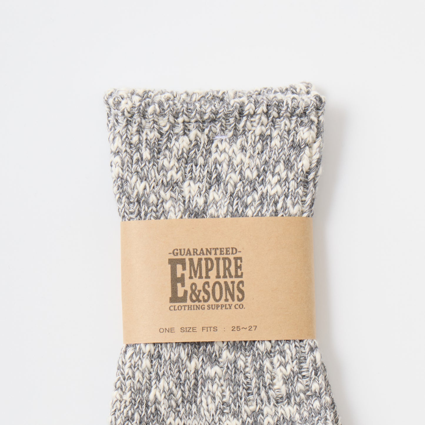 EMPIRE&SONS SLUB NEP TWISTER SOCKS - 3 COLORS