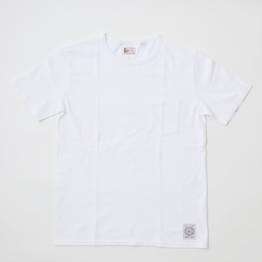 FELCO S/S CREW NECK POCKET-T 18 SINGLE US TUBULAR JERSEY MADE IN USA - 3 COLORS
