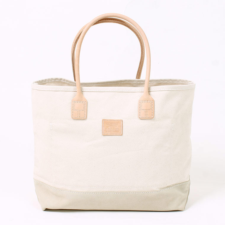 HERITAGE LEATHER VINTAGE PATCH CANVAS DAY TOTE BAG