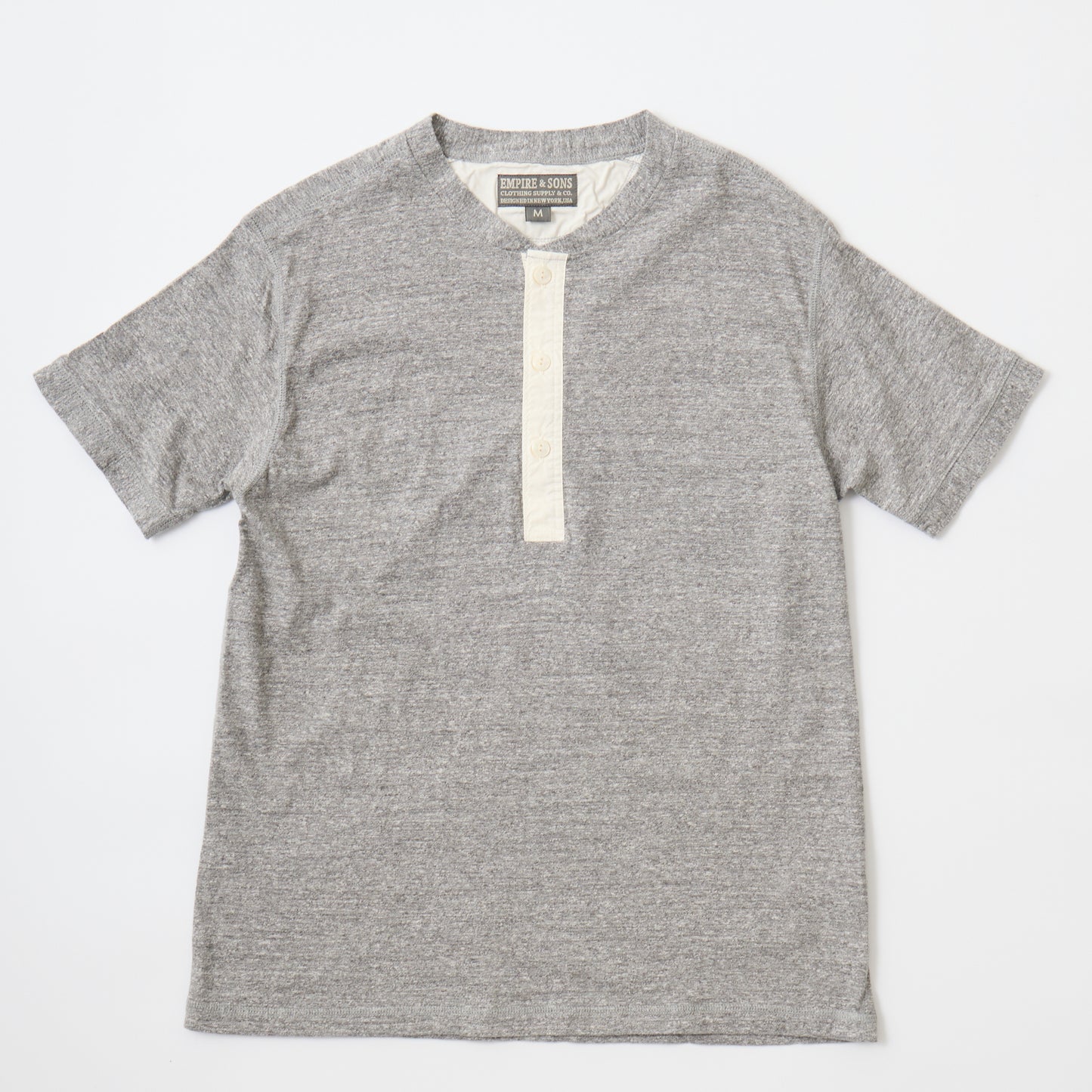 EMPIRE&SONS S/S COALMINER HENLEY 19 SINGLE RUFFY JERSEY - 3 Colors - EMSO-105