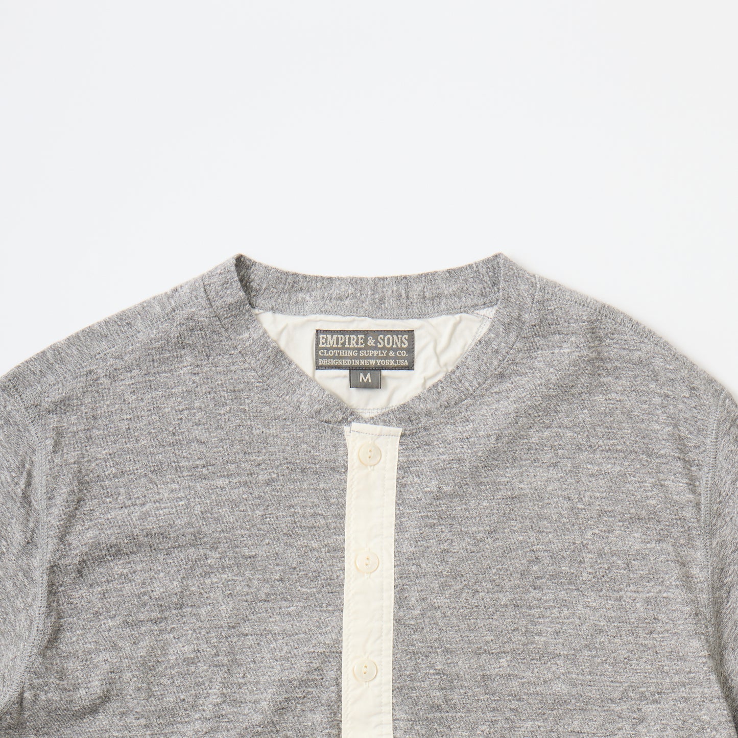 EMPIRE&SONS S/S COALMINER HENLEY 19 SINGLE RUFFY JERSEY - 3 Colors - EMSO-105