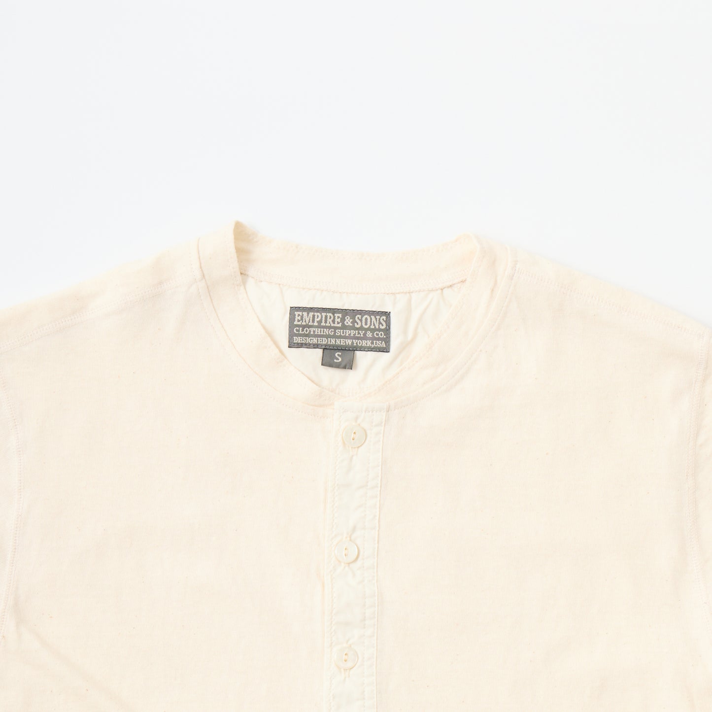 EMPIRE&SONS S/S COALMINER HENLEY 19 SINGLE RUFFY JERSEY - 3 Colors - EMSO-105