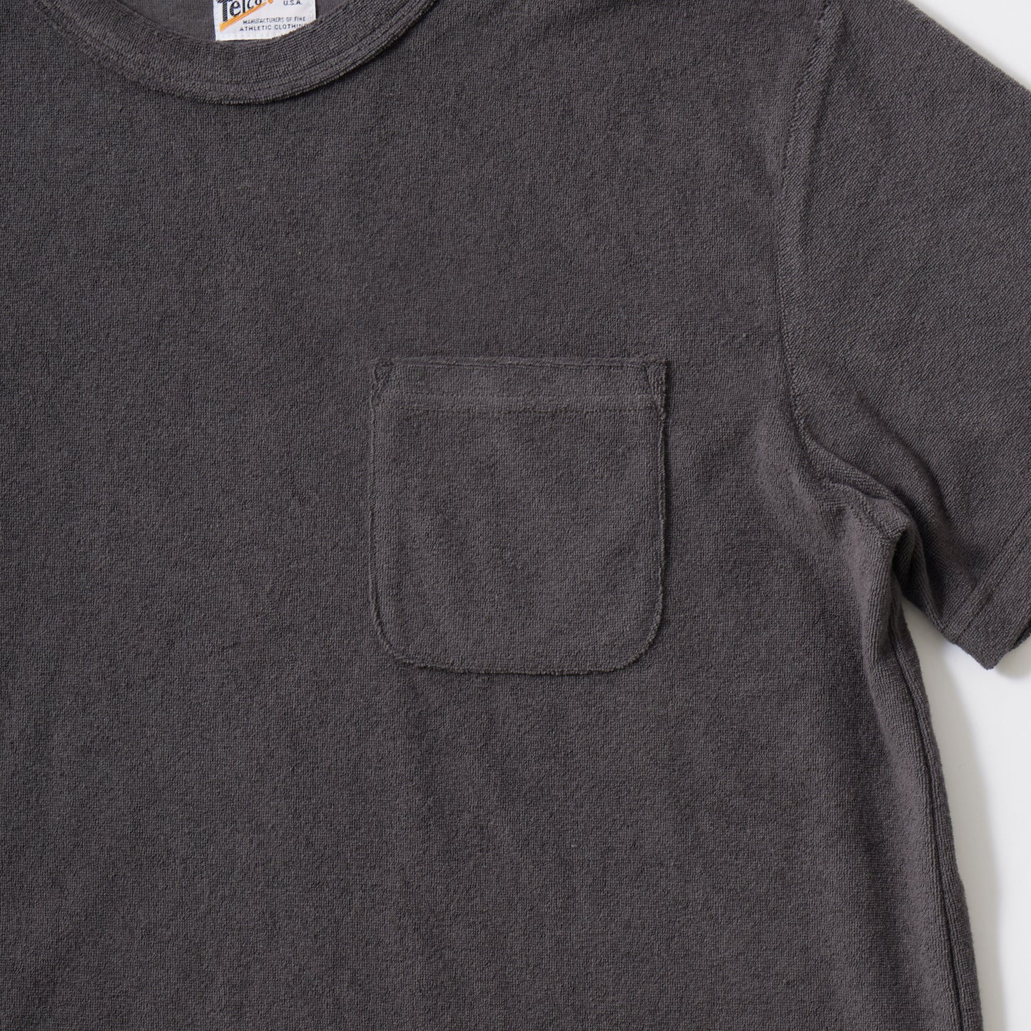 FELCO S/S PILE SET IN SLEEVE POCKET CREW T-SHIRT - 8 COLORS