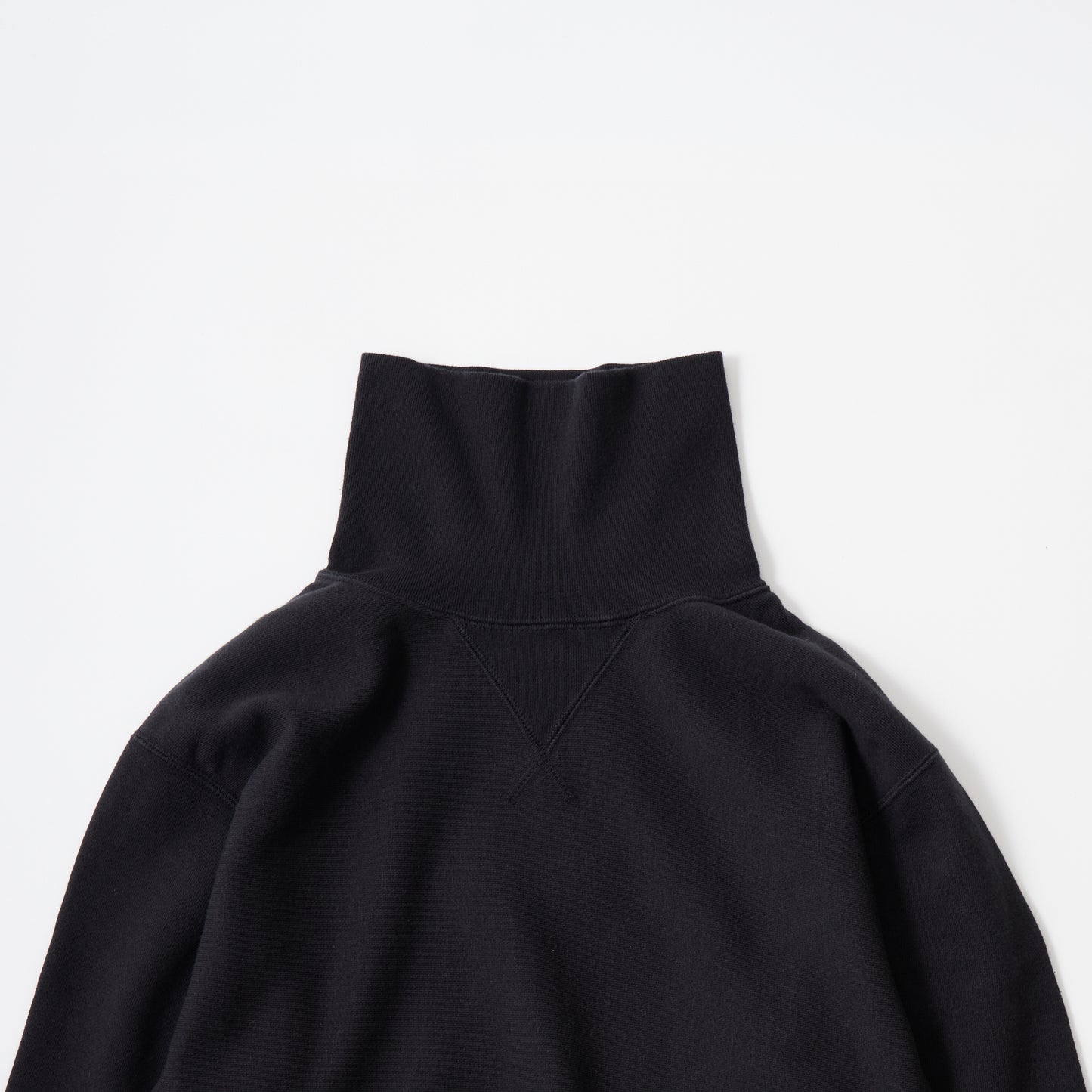 FELCO 12oz FRENCH TERRY L/S INVERSE WEAVE V GUSSET TURTLE NECK - 6 COLORS