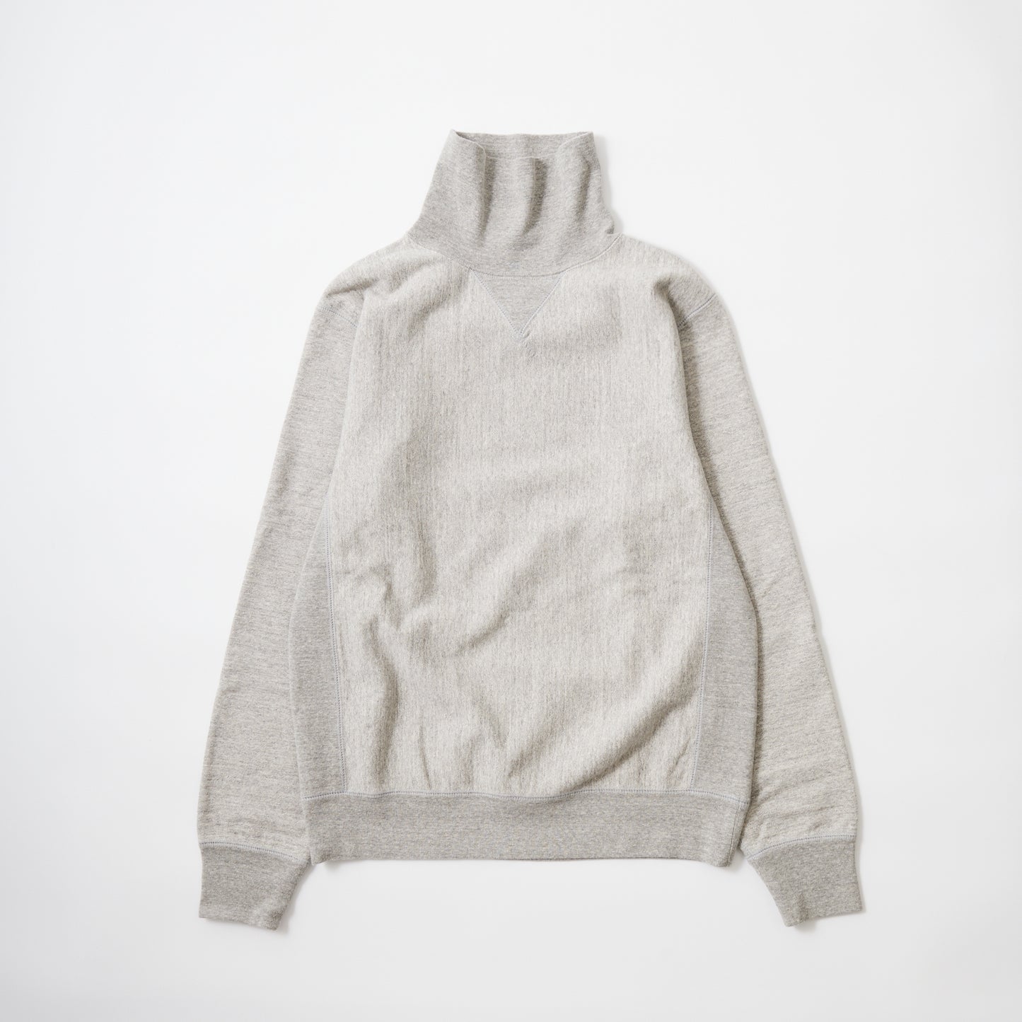 FELCO 12oz FRENCH TERRY L/S INVERSE WEAVE V GUSSET TURTLE NECK - 6 COLORS