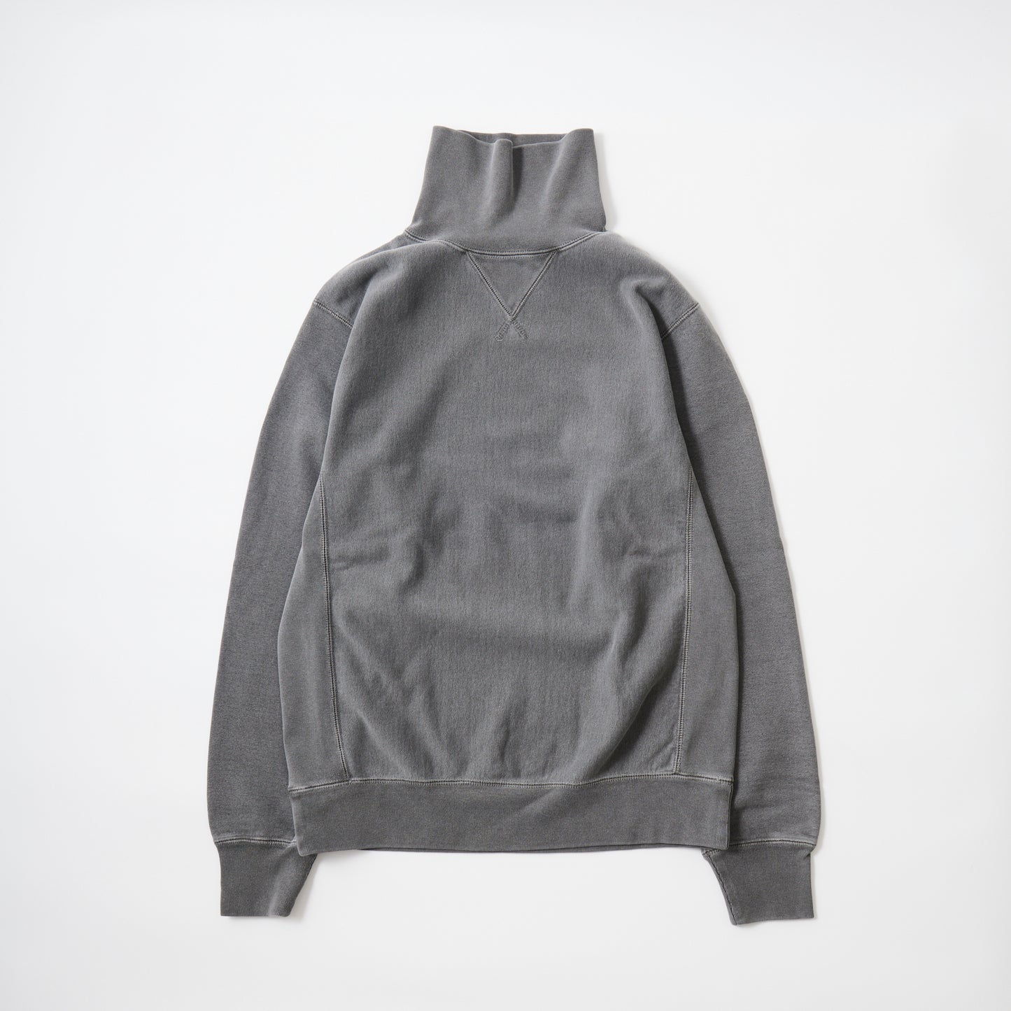 FELCO 12oz FRENCH TERRY L/S INVERSE WEAVE V GUSSET TURTLE NECK - 6 COLORS