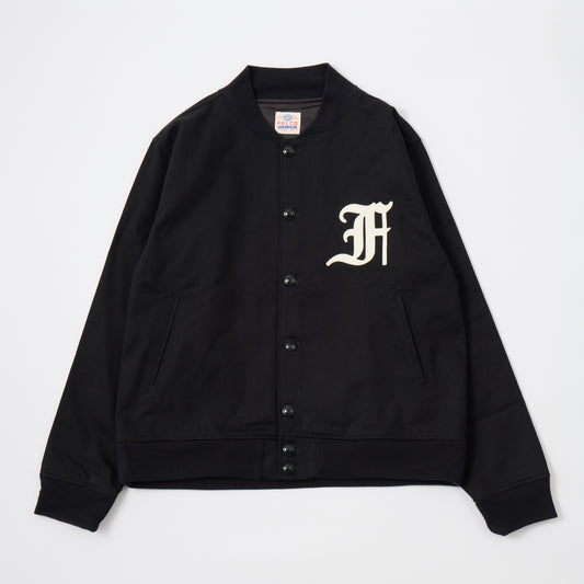 FELCO AWARD TWILL JACKET WITH OLD FONT F WAPPEN ON LEFT CHEST