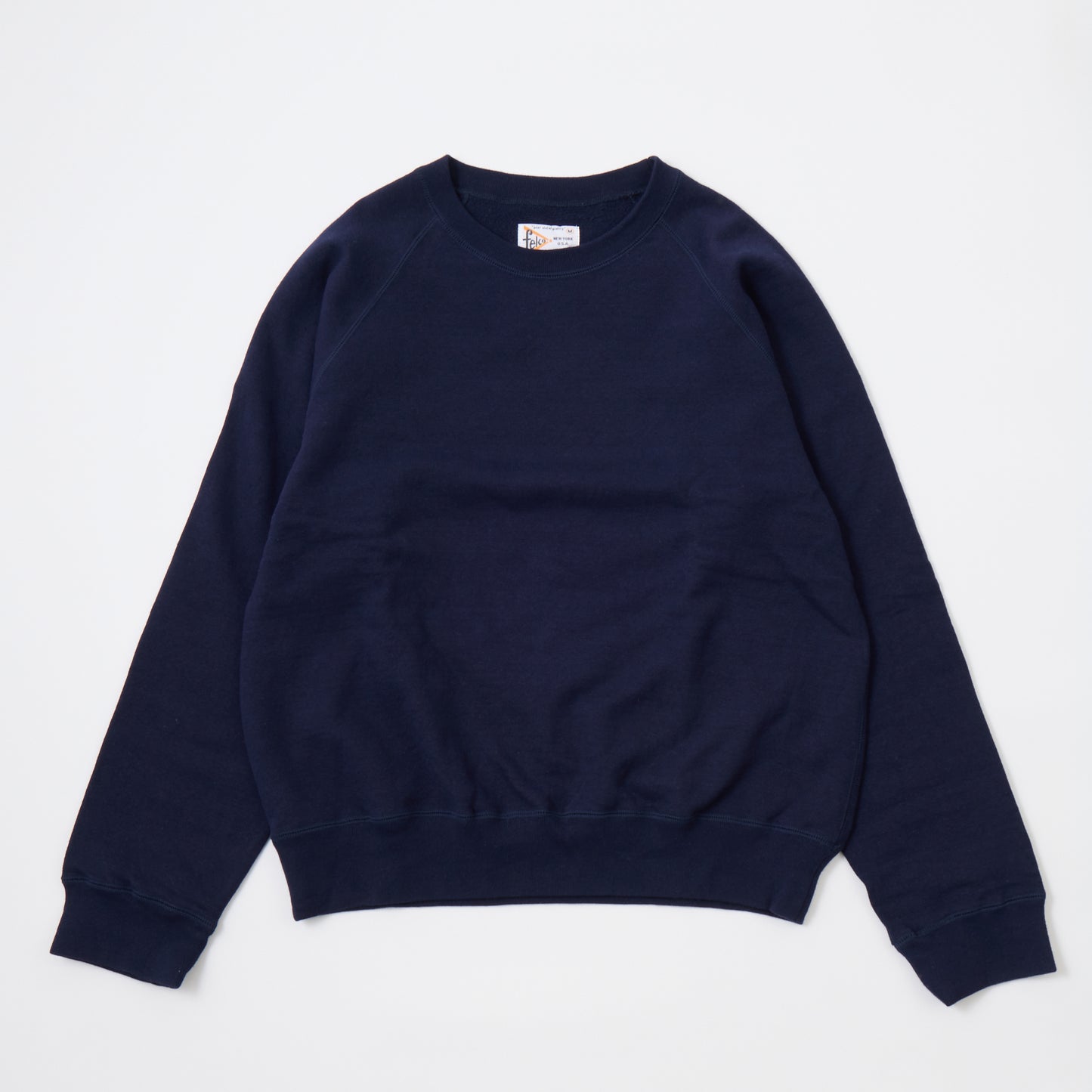 FELCO 12oz FRENCH TERRY L/S RAGLAN CREW RELAX FIT - 7 COLORS