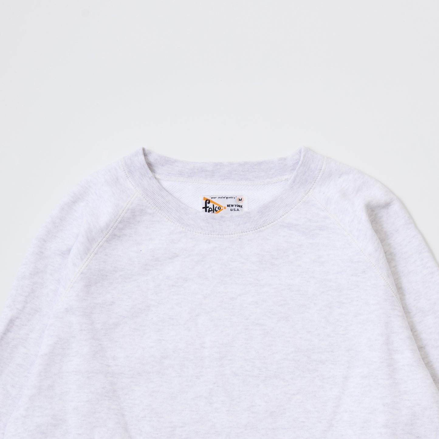 FELCO 12oz FRENCH TERRY L/S RAGLAN CREW RELAX FIT - 7 COLORS
