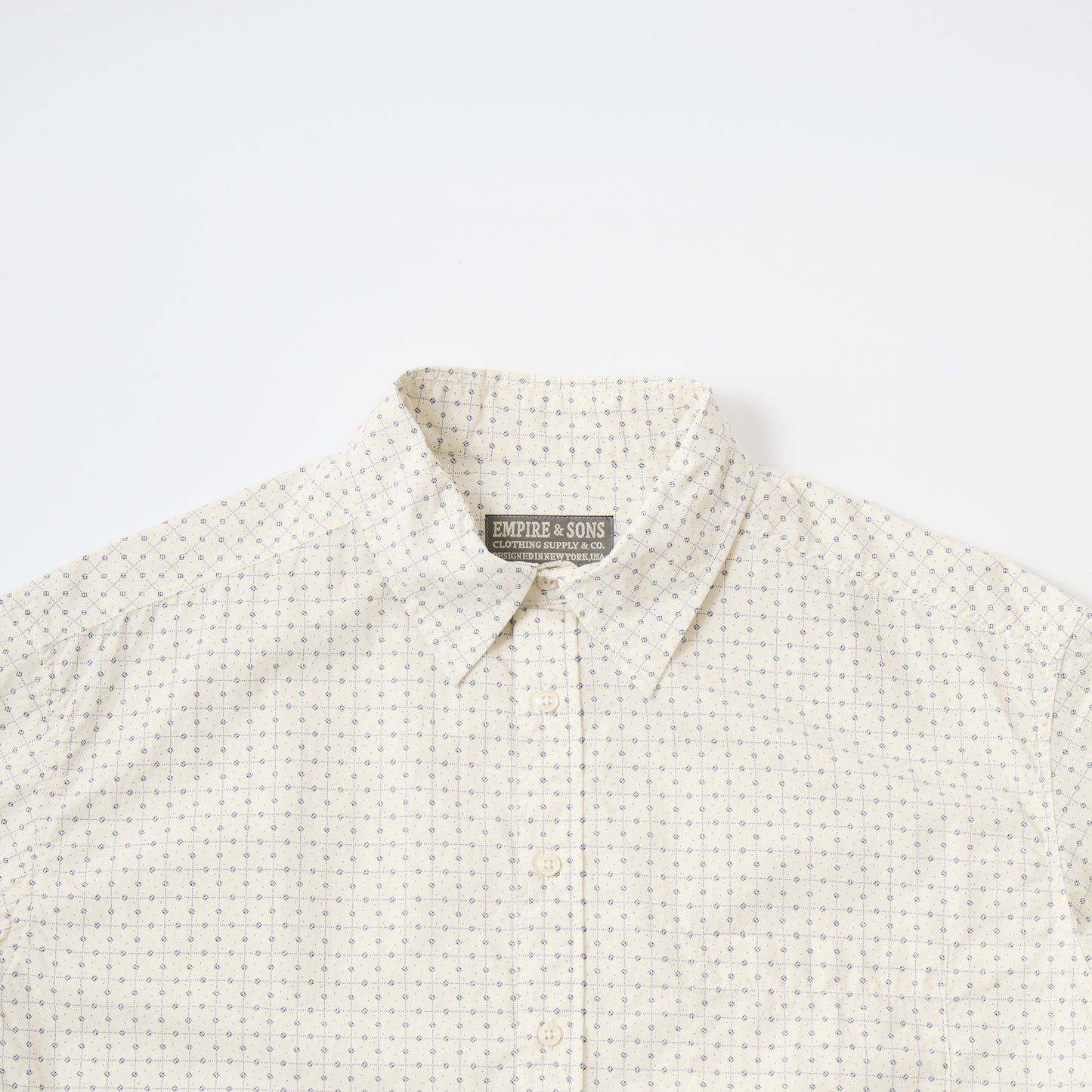 EMPIRE&SONS S/S PULLOVER SHIRT ORGANIC COTTON