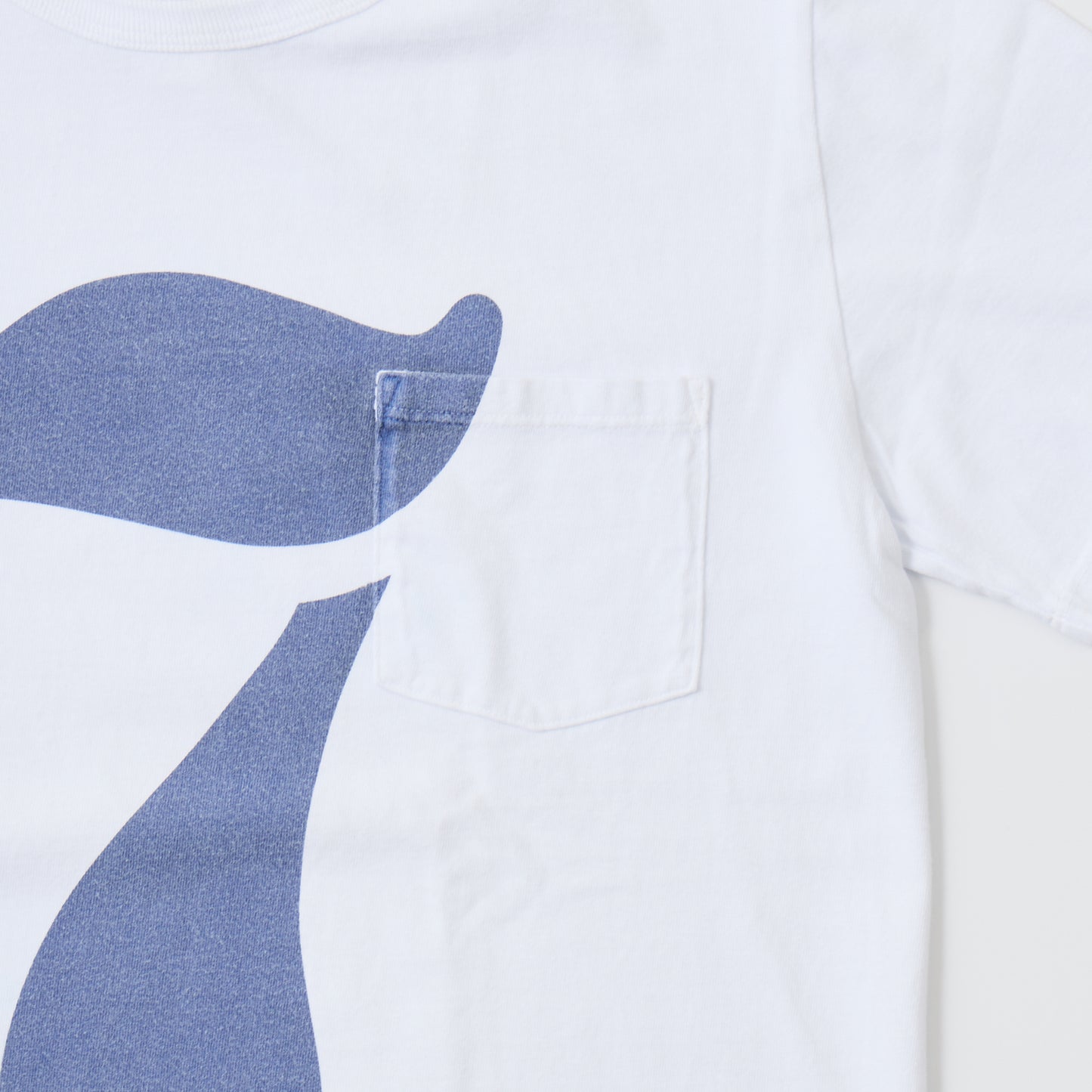 FELCO MADE IN USA S/S CREW POCKET T W/PRINT NO.7