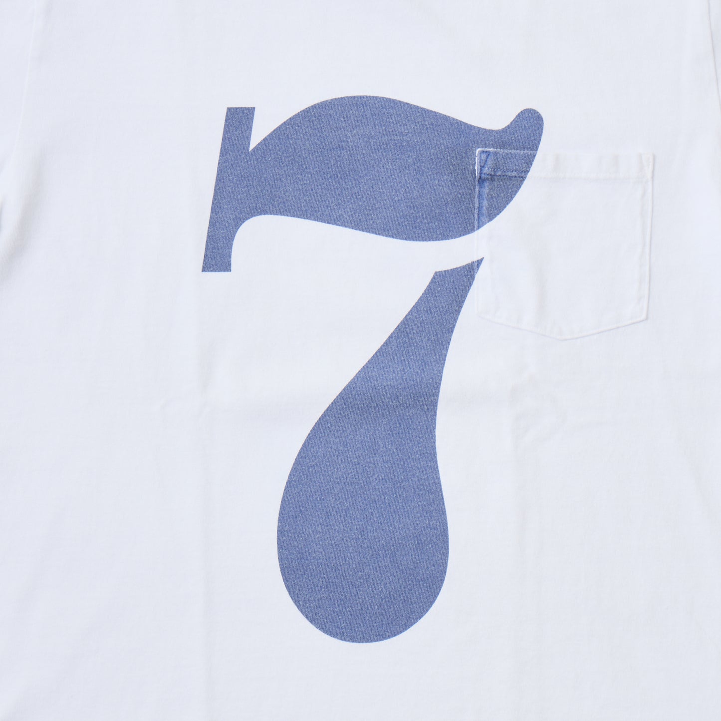 FELCO MADE IN USA S/S CREW POCKET T W/PRINT NO.7