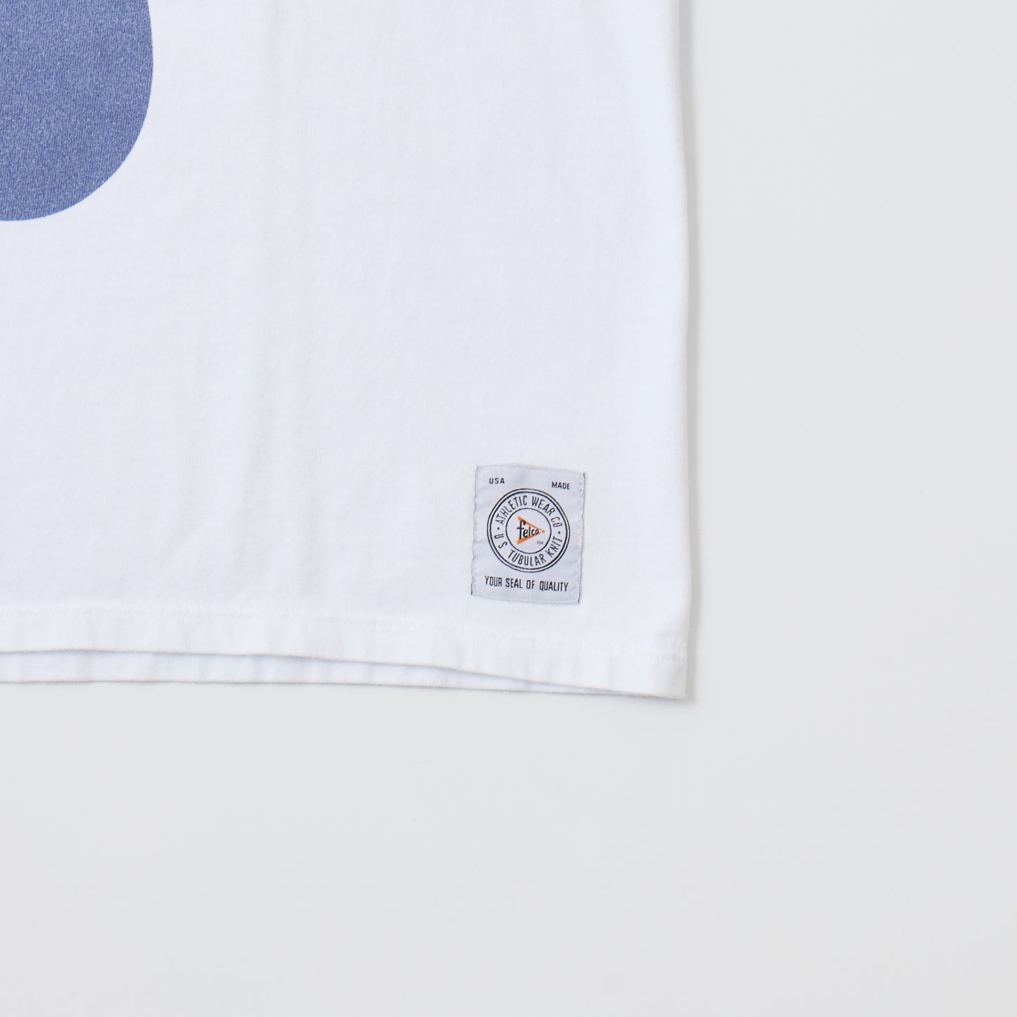 FELCO MADE IN USA S/S CREW POCKET T W/PRINT NO.7