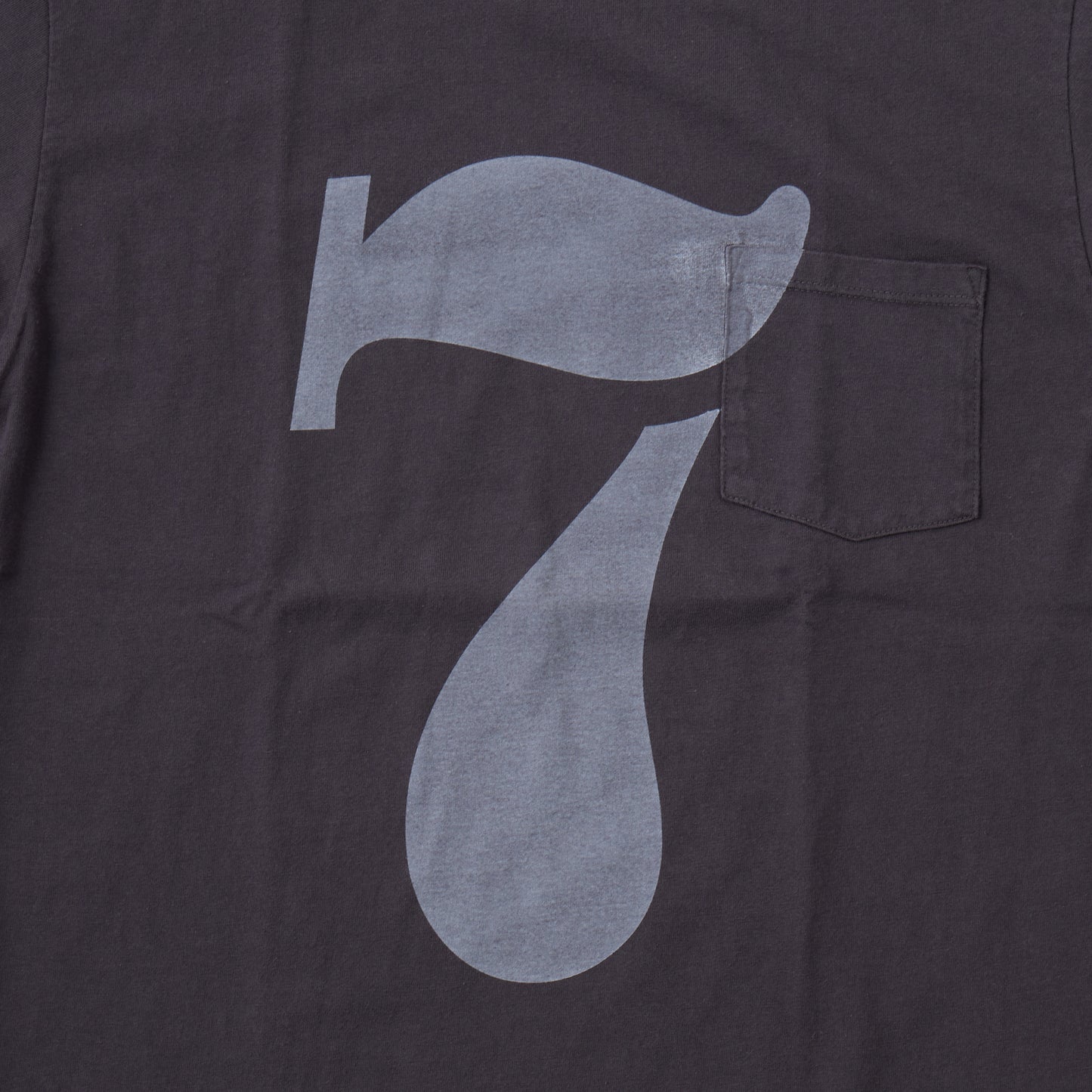 FELCO MADE IN USA S/S CREW POCKET T W/PRINT NO.7