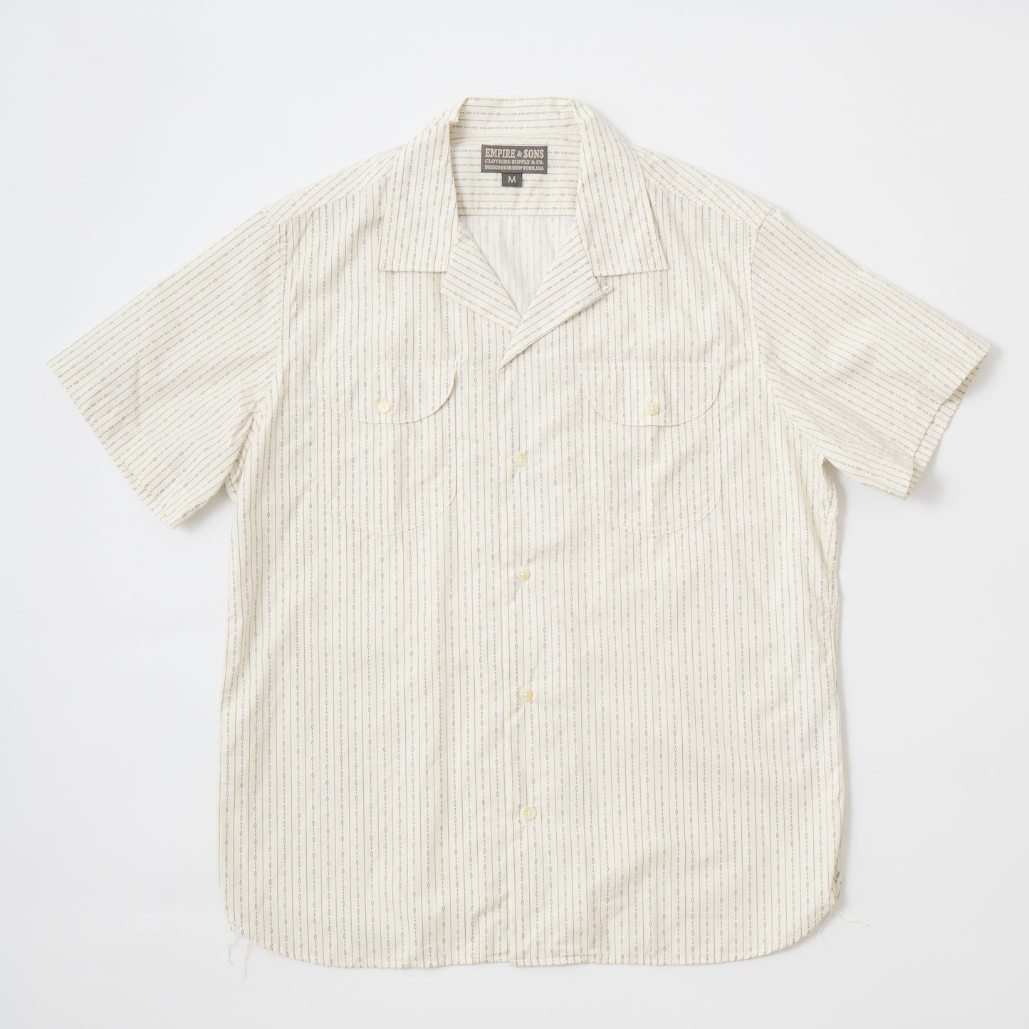 EMPIRE&SONS S/S CAMP SHIRT - ORGANIC COTTON