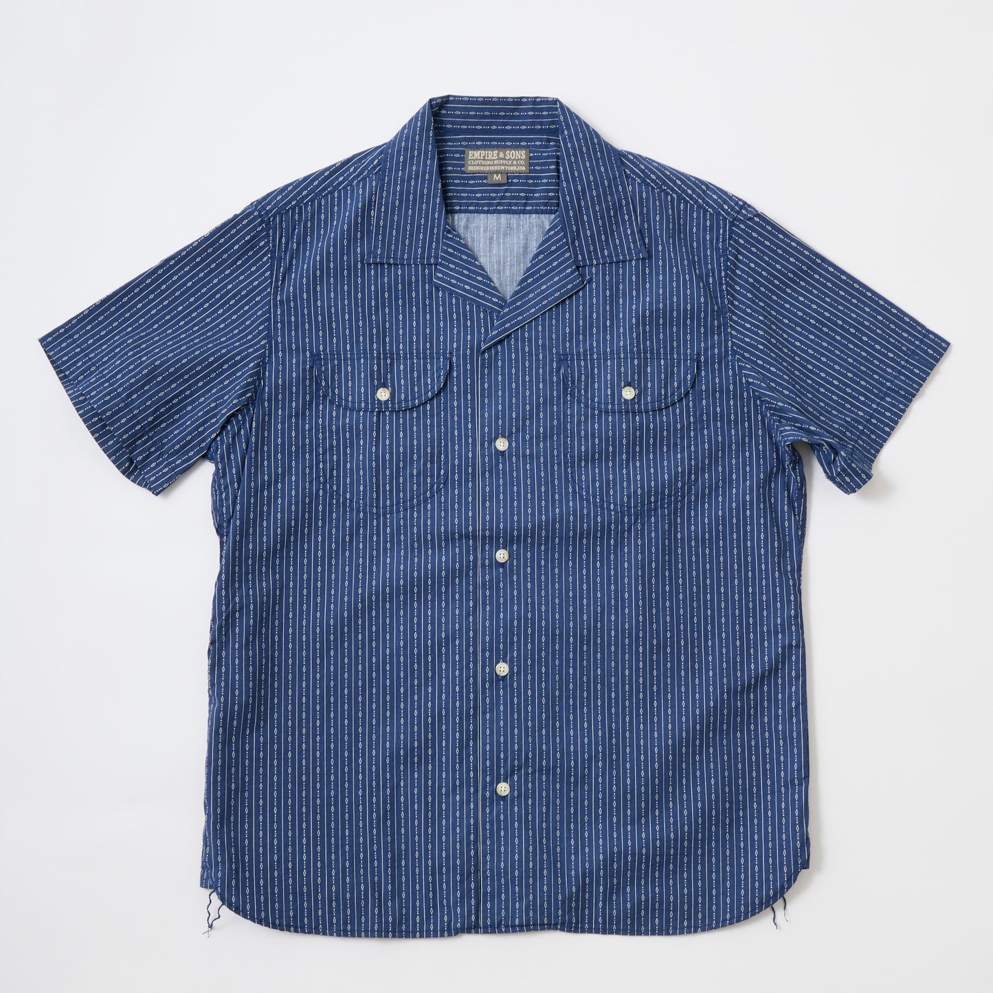 EMPIRE&SONS S/S CAMP SHIRT - ORGANIC COTTON
