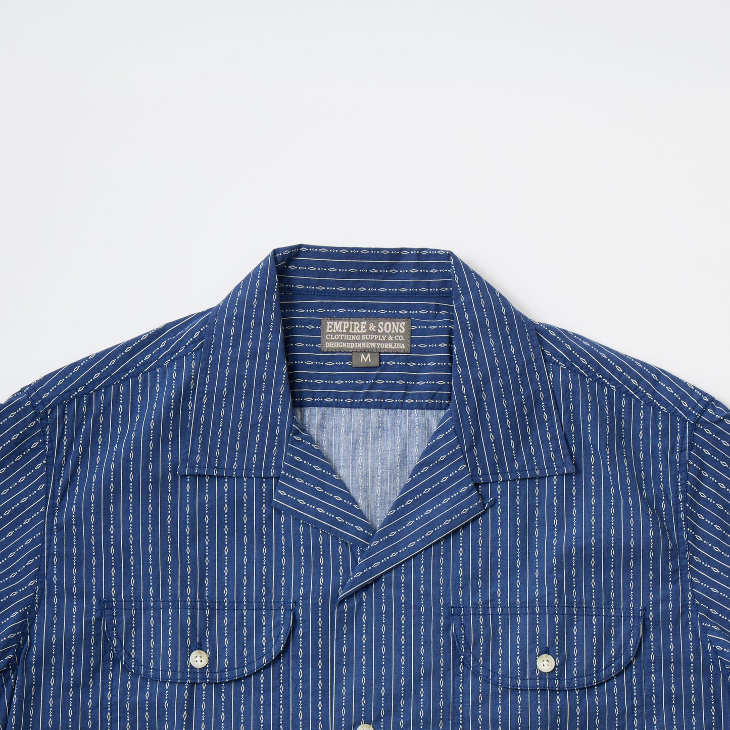 EMPIRE&SONS S/S CAMP SHIRT - ORGANIC COTTON