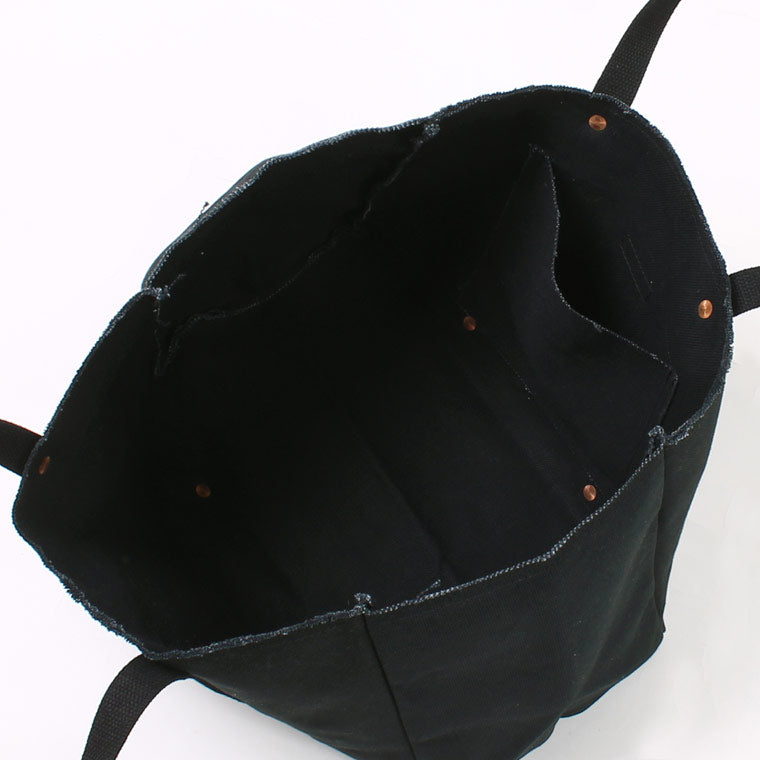 HERITAGE LEATHER 24oz CANVAS MARKET TOTE BAG