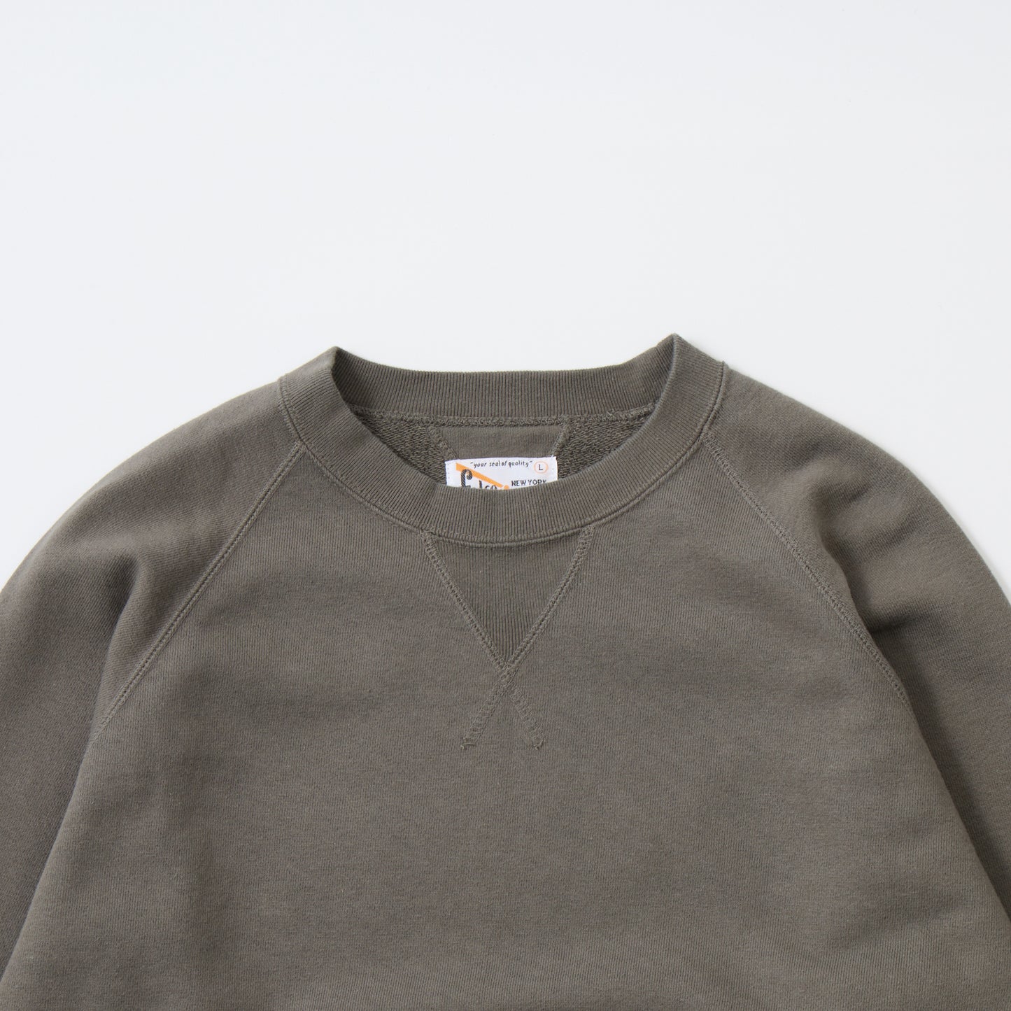 FELCO 12oz TERRY DOUBLE V GUSSET RAGLAN CREW SWEAT - 5 COLORS