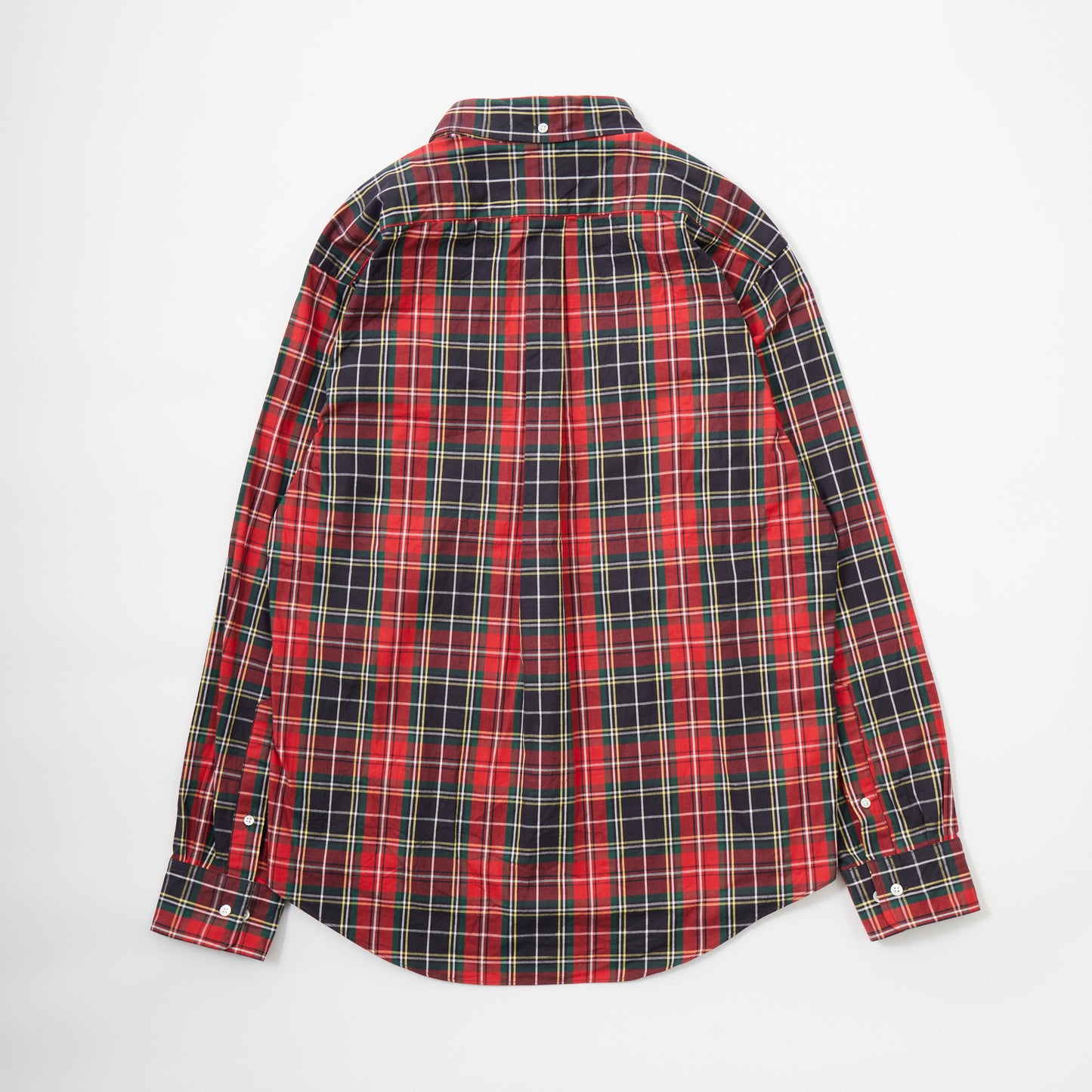 KEATON CHASE USA L/S CLASSIC FIT PULLOVER BD SHIRT TWILL CHECK - ROTAL STEWART2