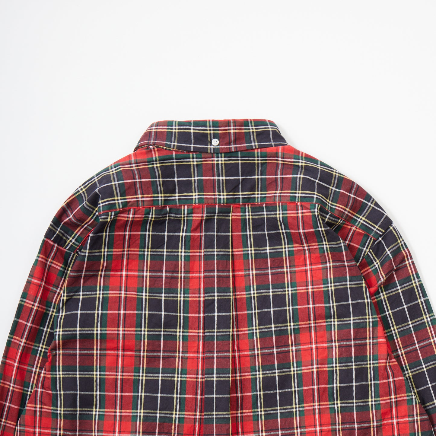 KEATON CHASE USA L/S CLASSIC FIT PULLOVER BD SHIRT TWILL CHECK - ROTAL STEWART2