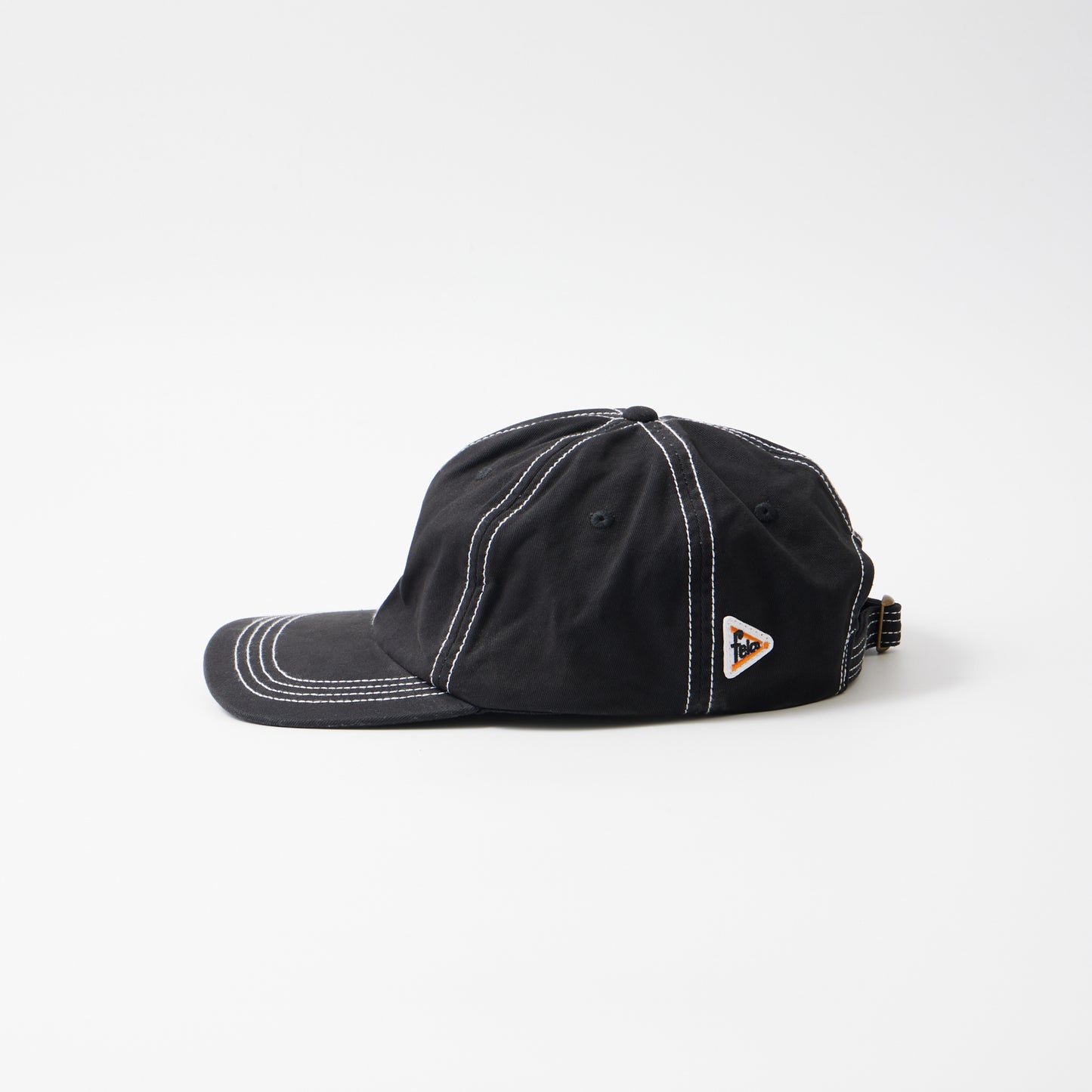 FELCO NEW SHAPE STONE WASHED TWILL BLANK BB CAP