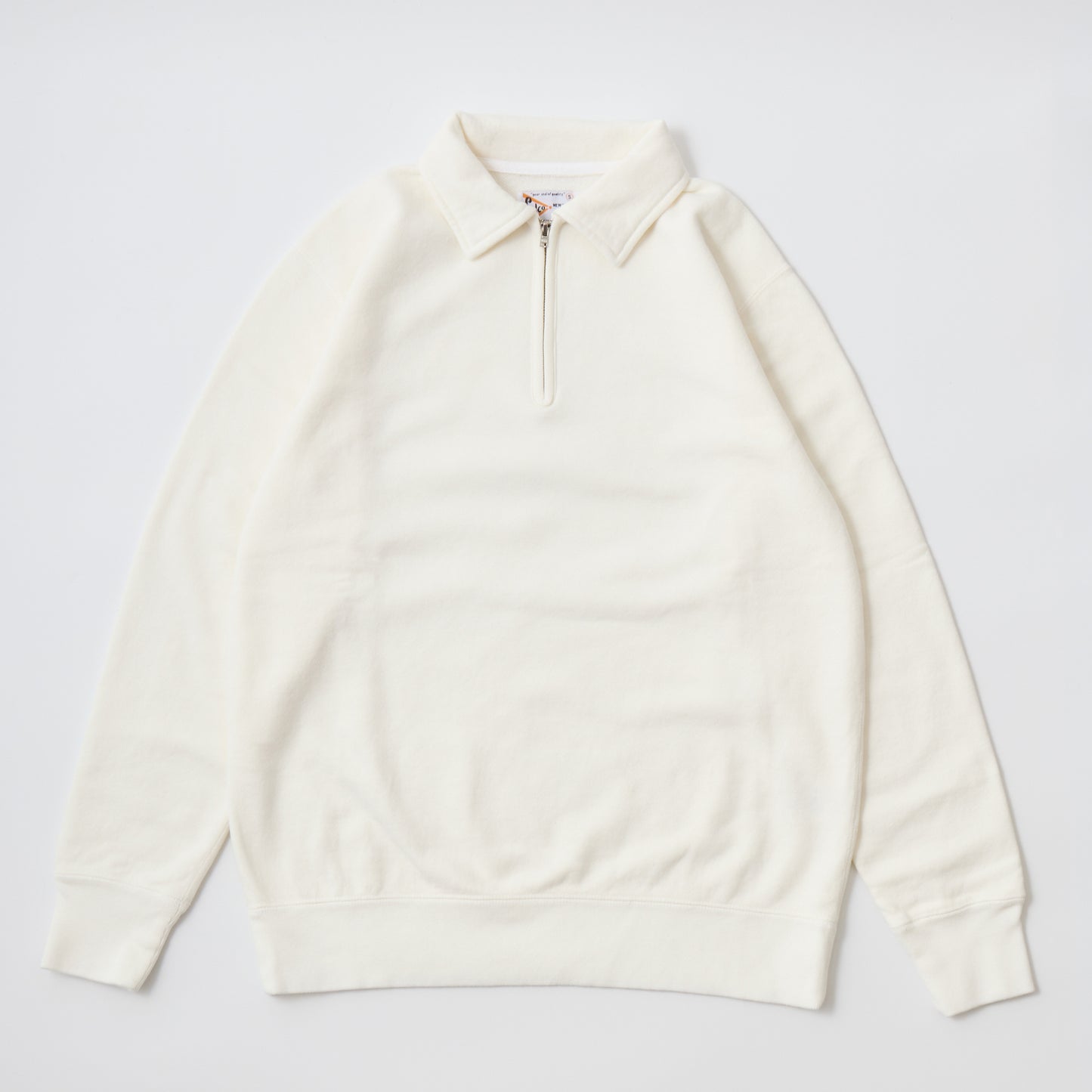 FELCO L/S HALF ZIP COLLAR SWEAT 10oz MD WEIGHT FRENCH TERRY - 14 COLORS