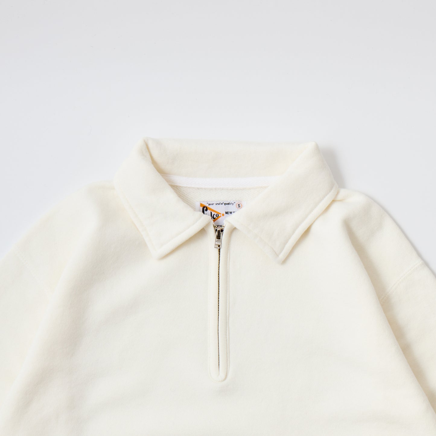 FELCO L/S HALF ZIP COLLAR SWEAT 10oz MD WEIGHT FRENCH TERRY - 14 COLORS