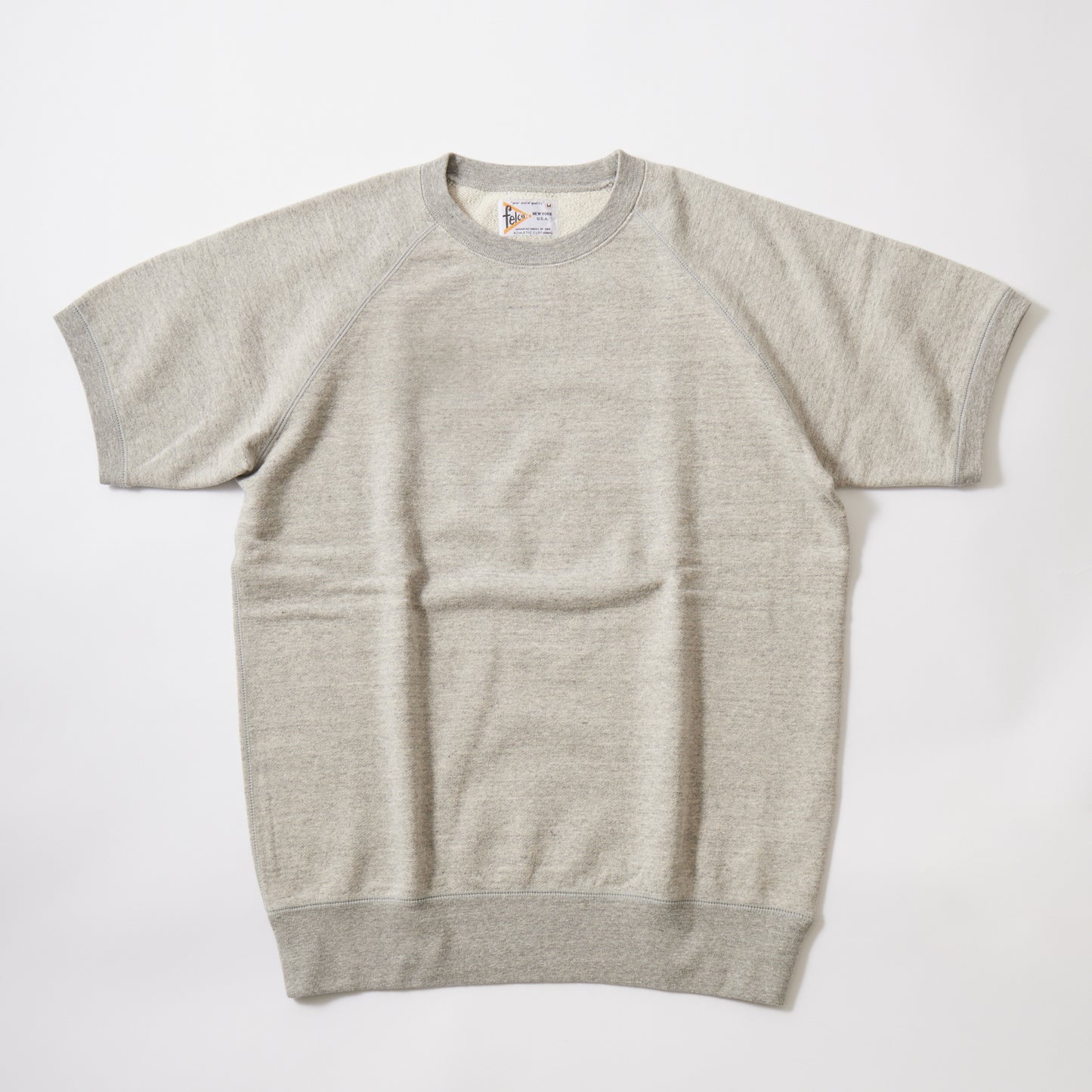 FELCO S/S CLASSIC FIT RAGLAN CREW SWEAT 10oz LT WEIGHT FRENCH TERRY - 8 COLORS