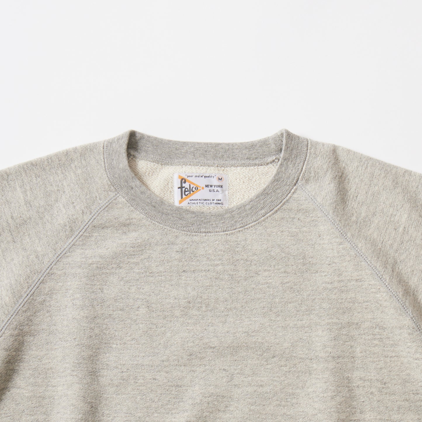 FELCO S/S CLASSIC FIT RAGLAN CREW SWEAT 10oz LT WEIGHT FRENCH TERRY - 8 COLORS