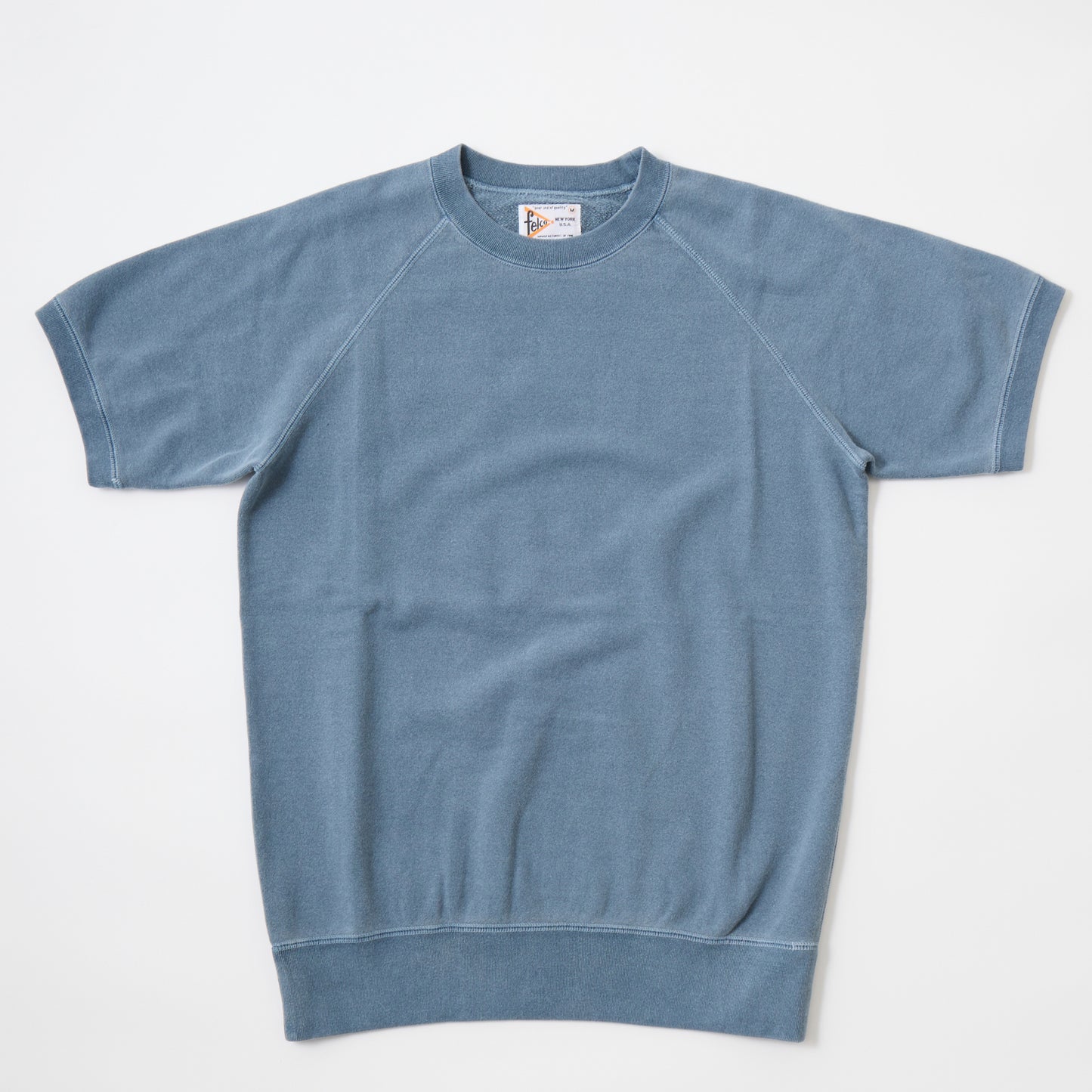 FELCO S/S CLASSIC FIT RAGLAN CREW SWEAT 10oz LT WEIGHT FRENCH TERRY - 8 COLORS