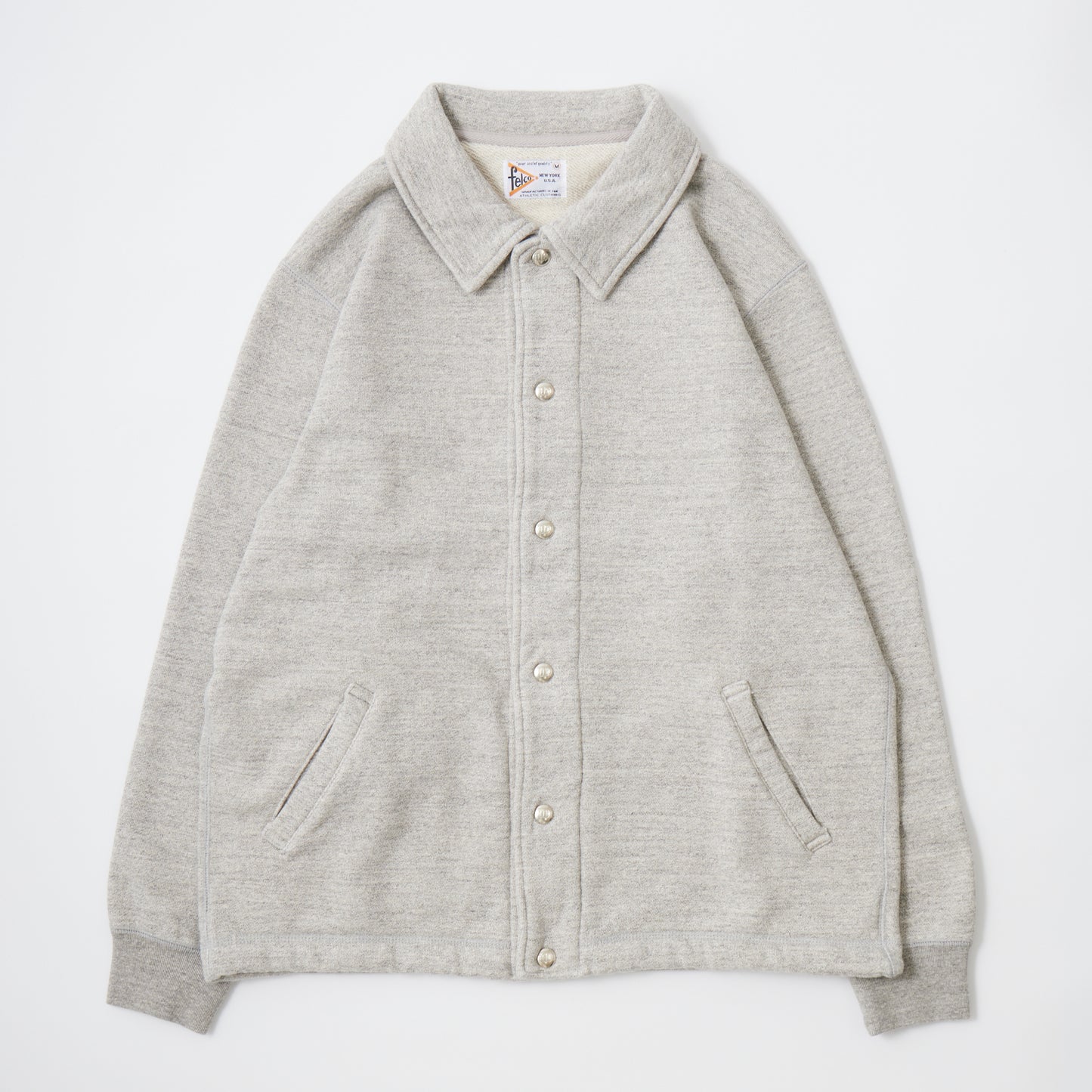 FELCO CLASSIC FIT COACH JACKET16oz HEAVY WEIGHT TERRY - 4 COLORS