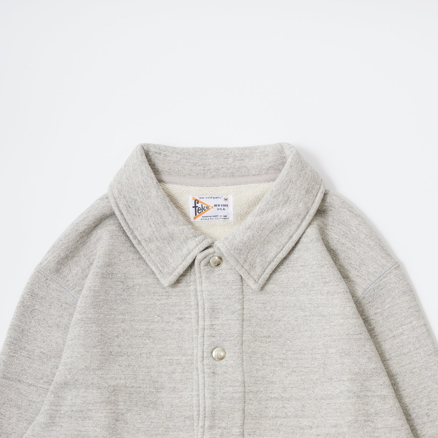 FELCO CLASSIC FIT COACH JACKET16oz HEAVY WEIGHT TERRY - 4 COLORS