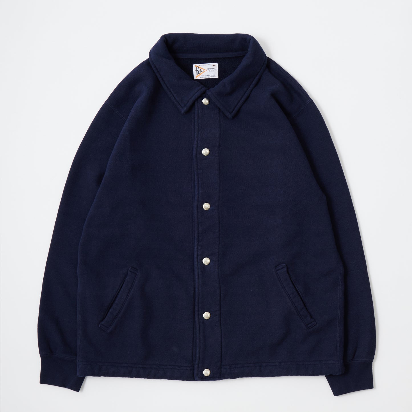 FELCO CLASSIC FIT COACH JACKET16oz HEAVY WEIGHT TERRY - 4 COLORS