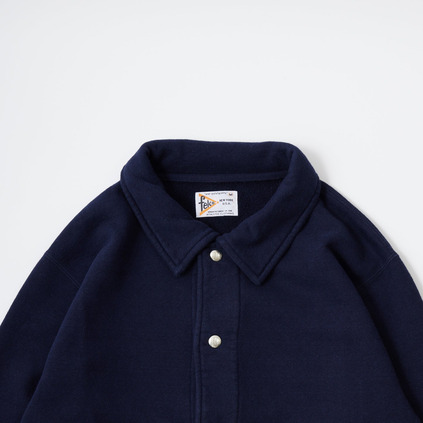 FELCO CLASSIC FIT COACH JACKET16oz HEAVY WEIGHT TERRY - 4 COLORS