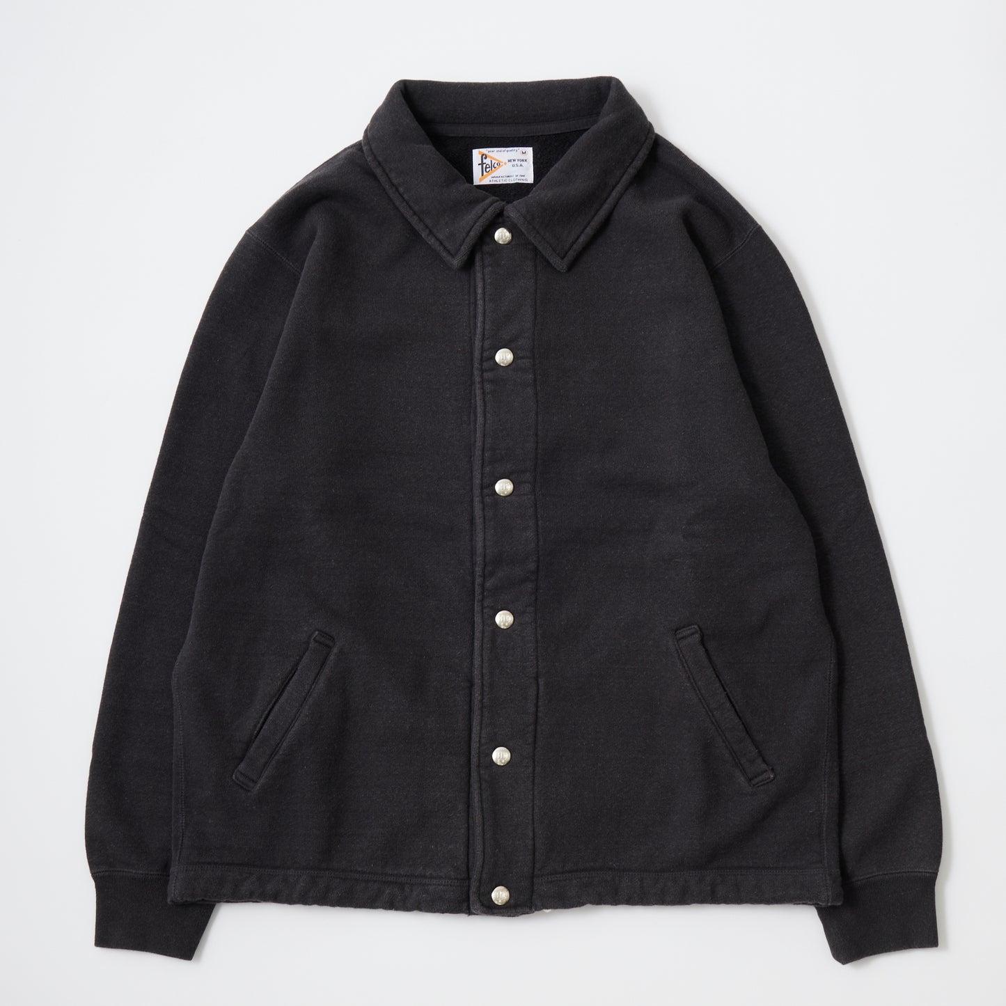 FELCO CLASSIC FIT COACH JACKET16oz HEAVY WEIGHT TERRY - 4 COLORS