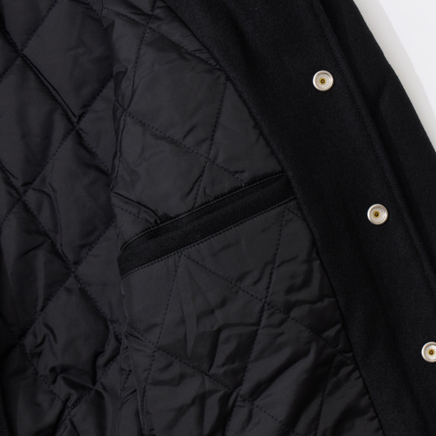 FELCO CLASSIC FIT SHAWL COLLAR WOOL MELTON VARSITY JACKET W/QUILT THINSULATE LINING - 3 COLORS
