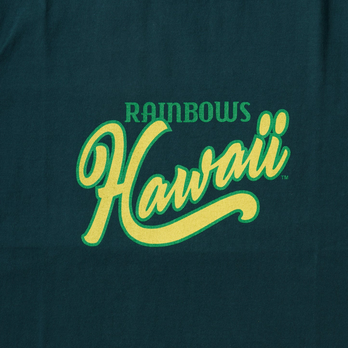 FELCO S/S HI CREW TEE - RAINBOWS HAWAII PRINT