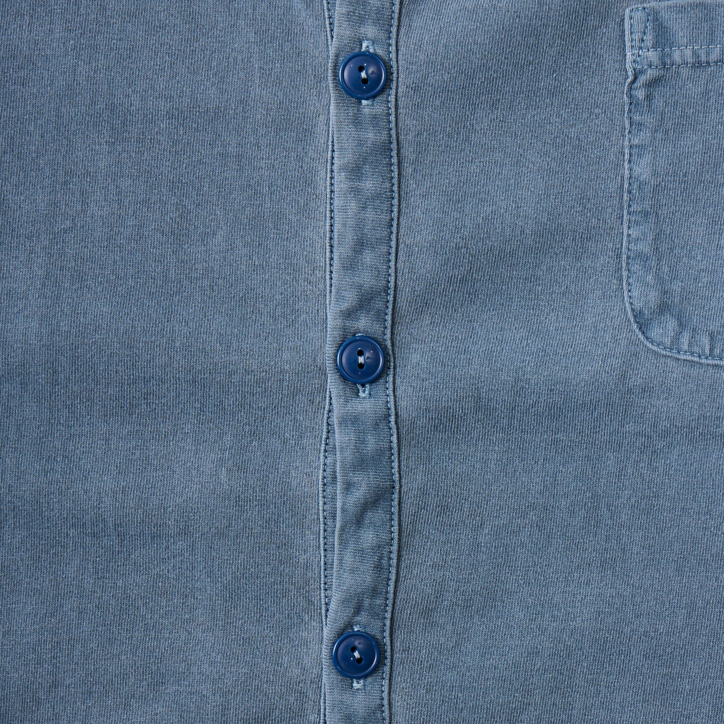 FELCO L/S BINDER V NECK CARDIGAN W/POCKET 7oz 16SINGLE RUFFY JERSEY - 11 COLORS