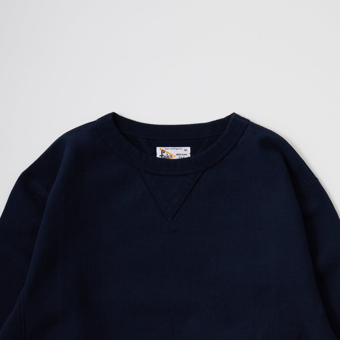 FELCO AGING COLLECTION - 16oz HARD INLAY ALL SEAM INVERSE WEAVE V GUSSET CLASSIC CREW - 2 COLORS