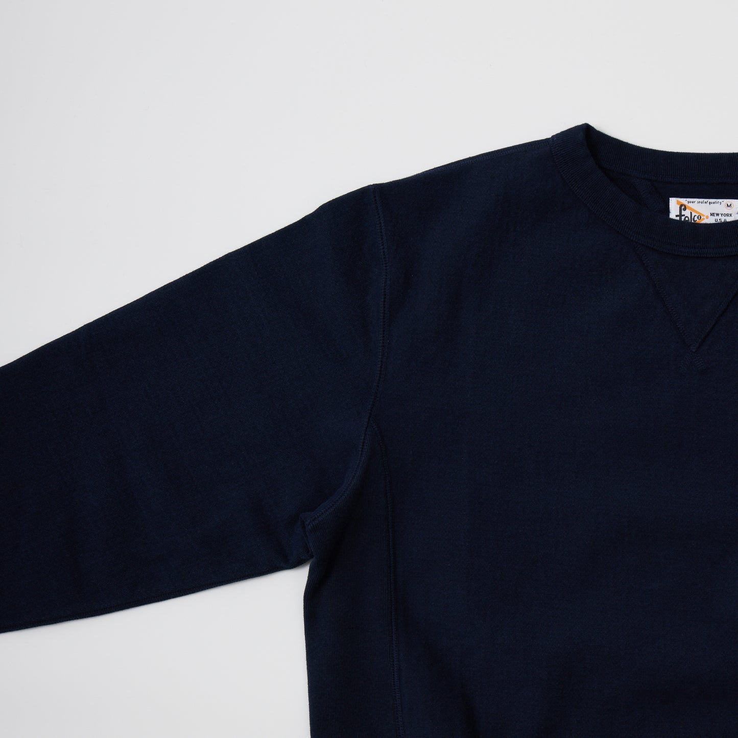 FELCO AGING COLLECTION - 16oz HARD INLAY ALL SEAM INVERSE WEAVE V GUSSET CLASSIC CREW - 2 COLORS